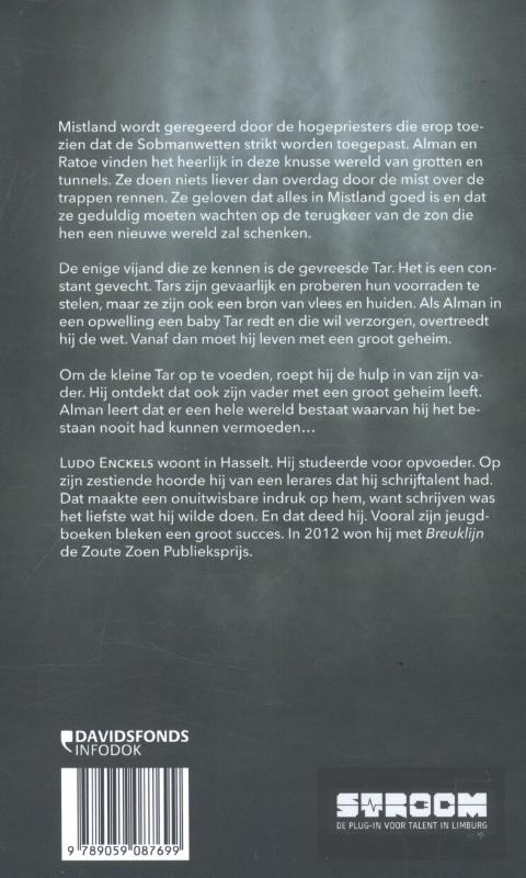 Achterkant van Mistland
