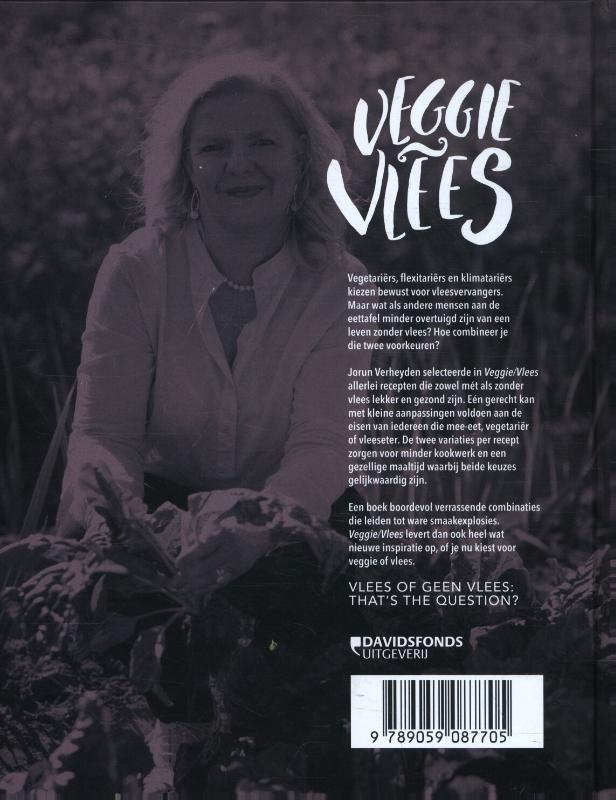 Achterkant van Veggie/Vlees