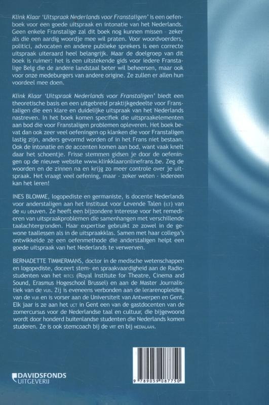 Achterkant van Klink klaar
