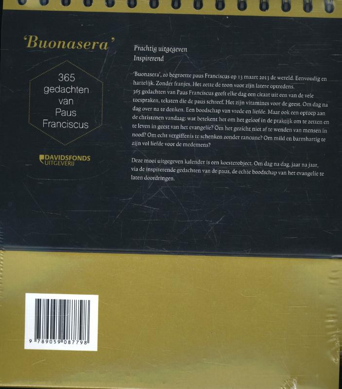 Achterkant van Buonasera