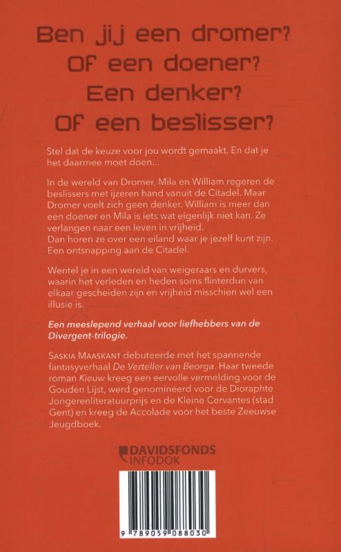 Achterkant van Dromer