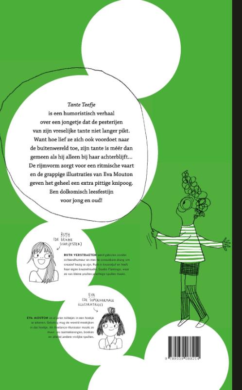 Achterkant van Tante Teefje