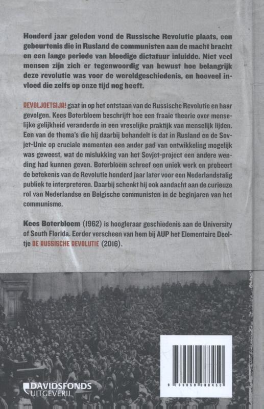 Achterkant van Revoljoetsija!