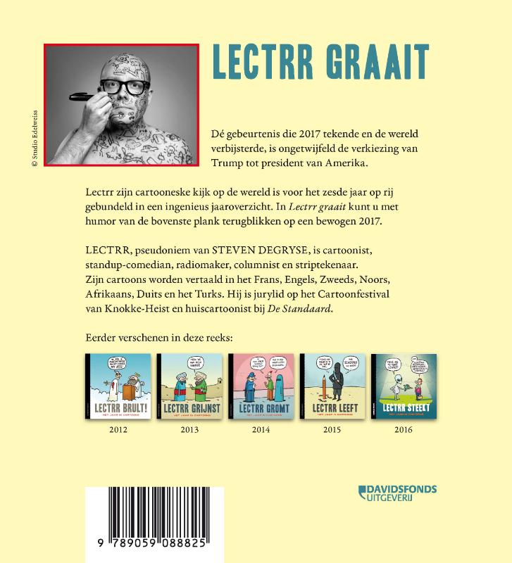 Achterkant van Lectrr graait