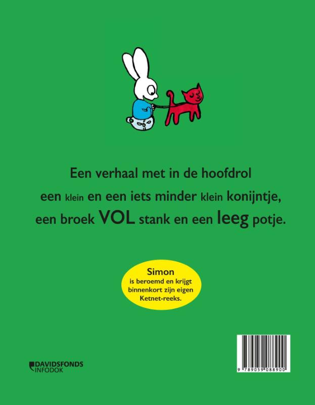 Achterkant van Ik wil NIET op het potje!!