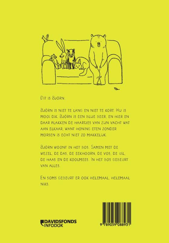 Achterkant van Björn