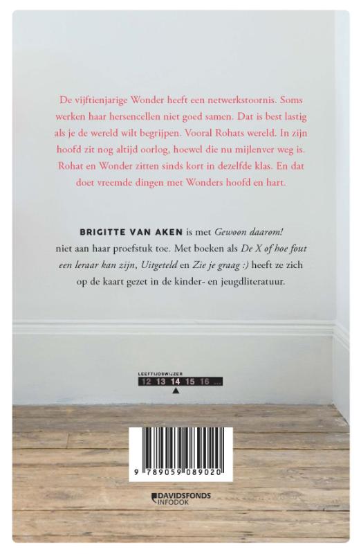 Achterkant van Gewoon daarom!