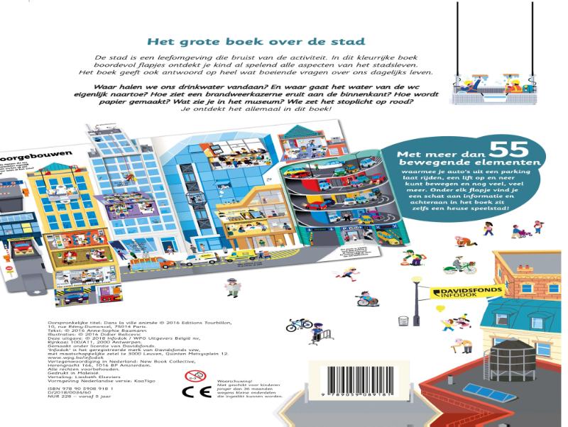 Achterkant van Het grote boek over de stad