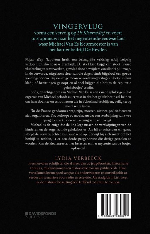 Achterkant van Vingervlug
