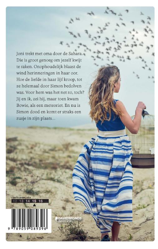 Achterkant van De glazen vogel