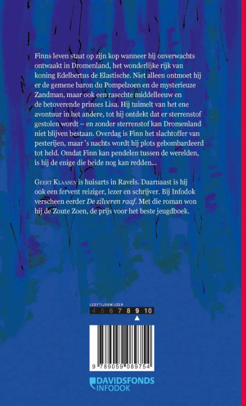 Achterkant van Het gestolen sterrenstof