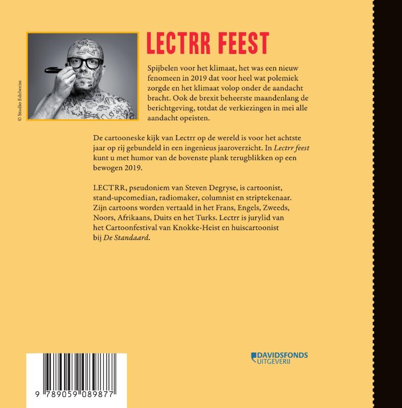 Achterkant van Lectrr Feest
