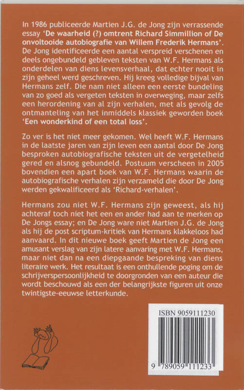 Achterkant van Duivels plezier en satanisch medelijden