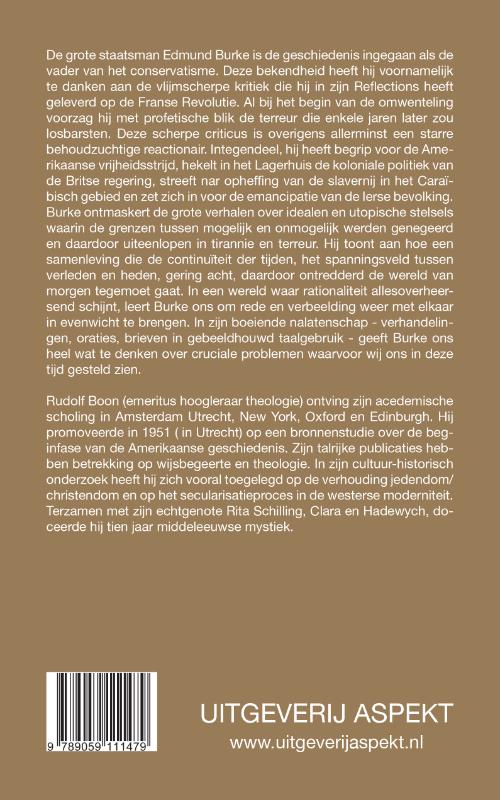 Achterkant van Een progressief conservatief