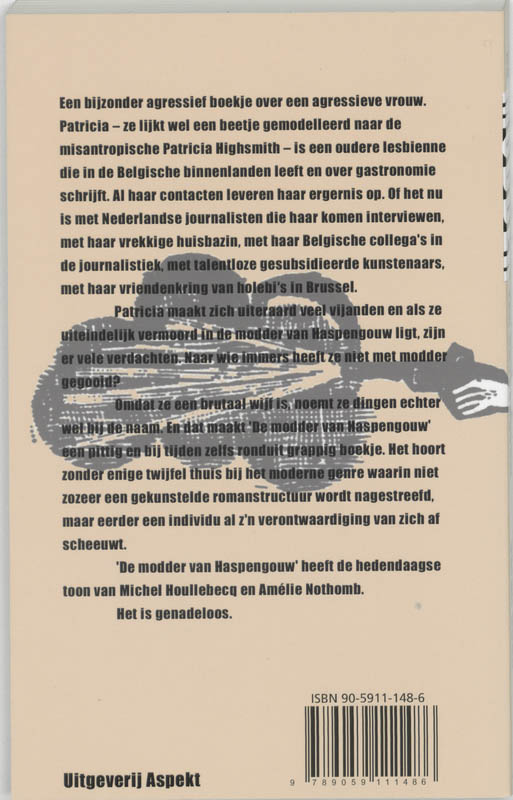 Achterkant van De modder van Haspengouw