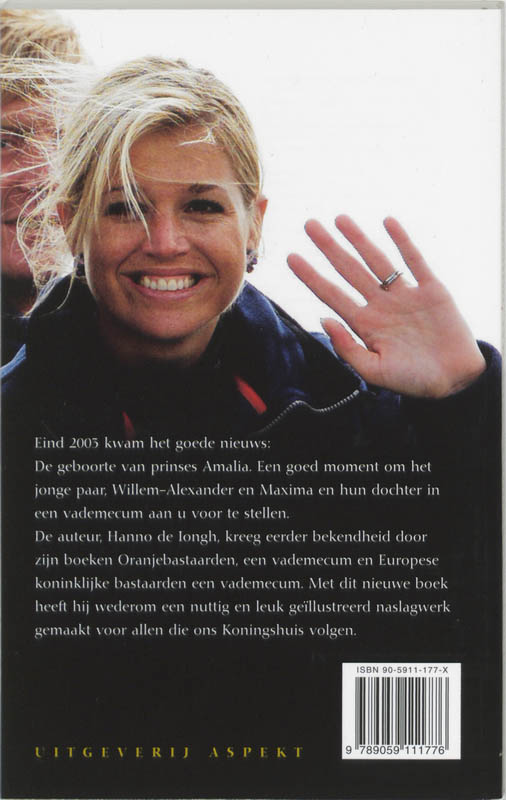 Achterkant van Maxima, Willem-Alexander en Amalia