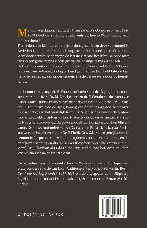 Achterkant van 10