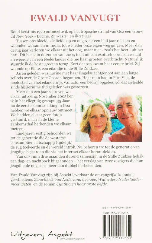 Achterkant van Weerzien met Lucine