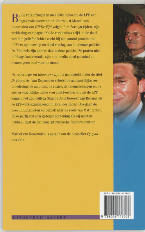 Achterkant van De Pimmels
