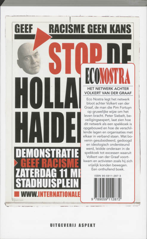 Achterkant van Eco Nostra