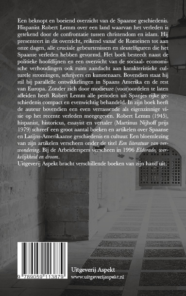 Achterkant van Geschiedenis van Spanje