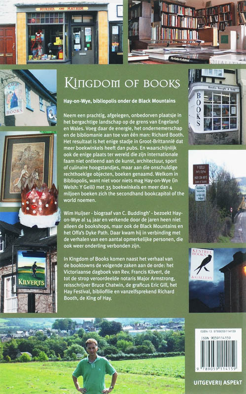Achterkant van Kingdom of books