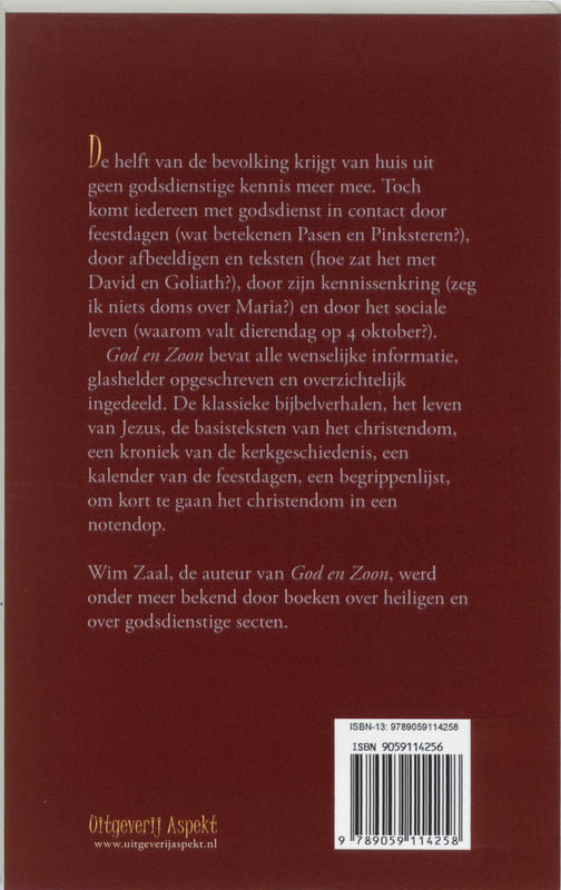 Achterkant van God en Zoon