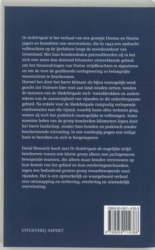 Achterkant van De Sledebrigade