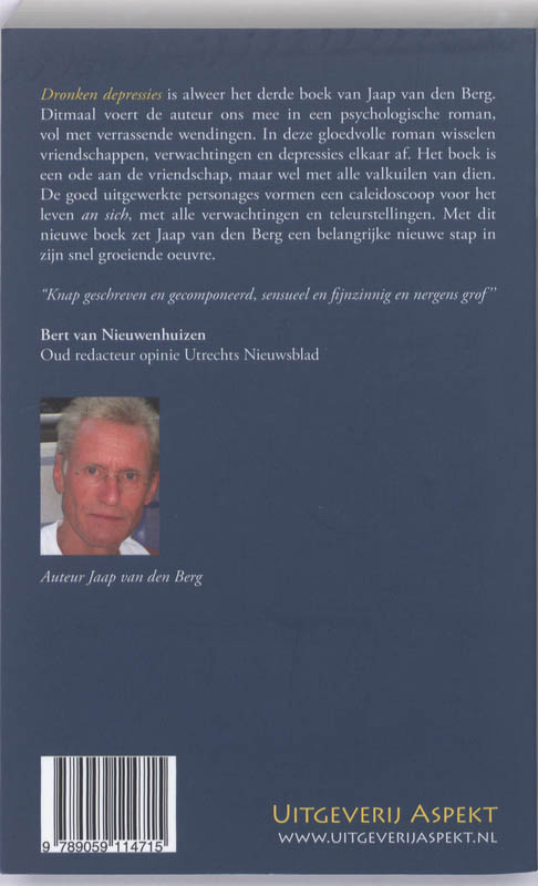 Achterkant van Dronken depressies
