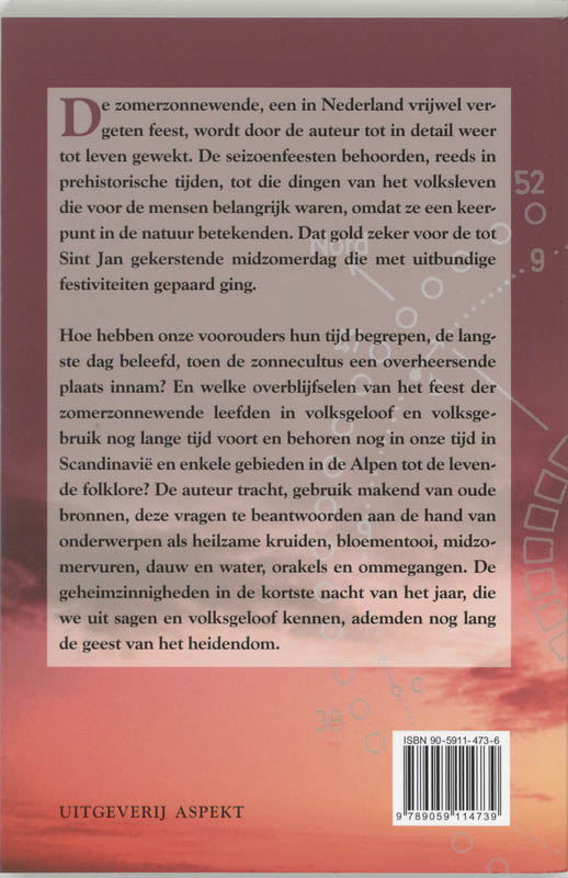 Achterkant van Midzomer in Europa