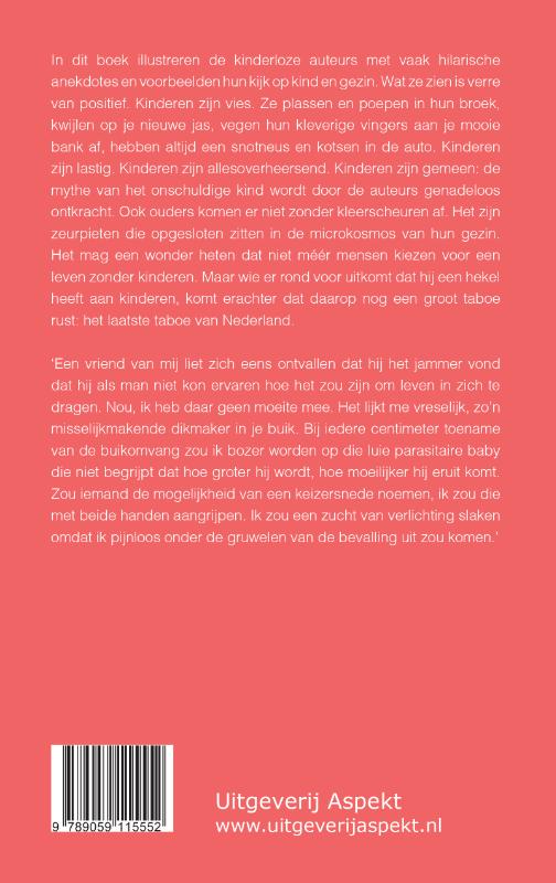 Achterkant van Het Anti-kindboek