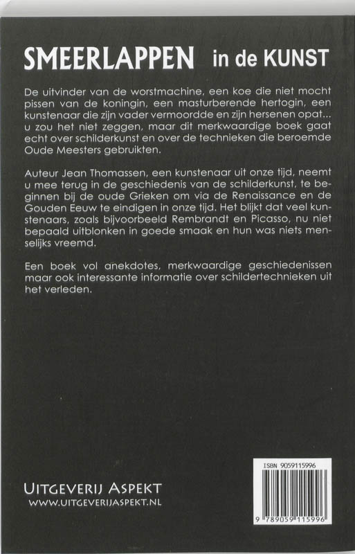 Achterkant van Smeerlappen in de kunst