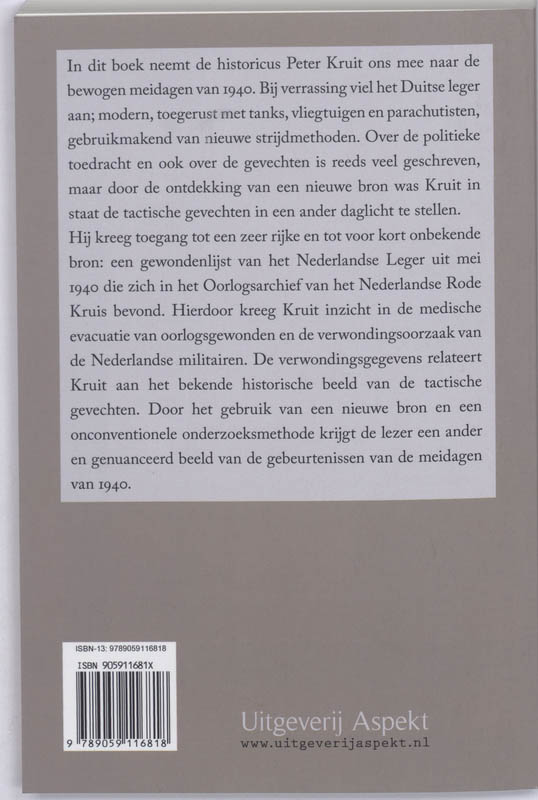 Achterkant van Een mythe aan scherven