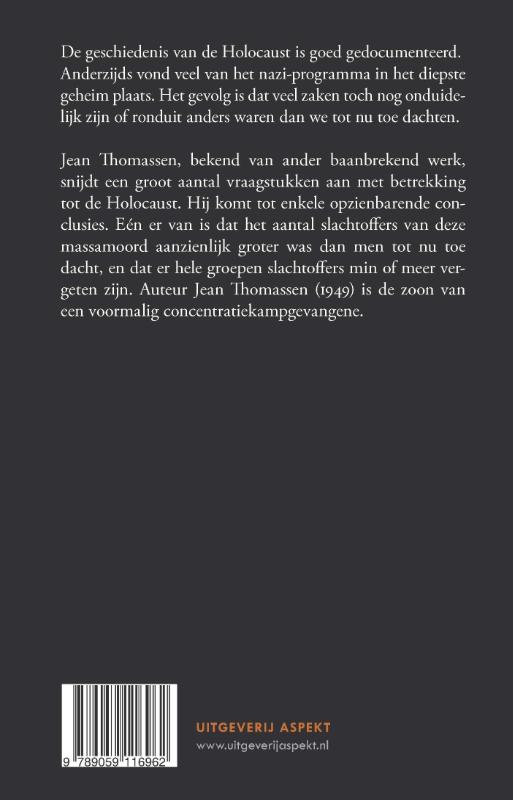 Achterkant van Kanttekeningen bij de Holocaust