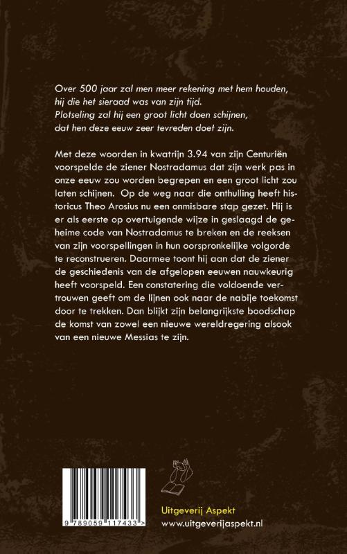 Achterkant van Het geheim van Nostradamus