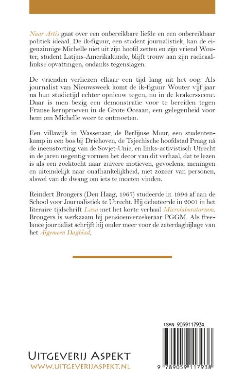 Achterkant van Naar Artis