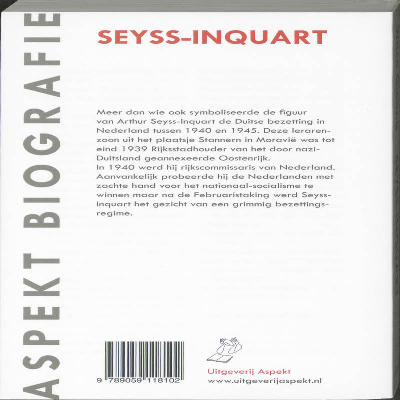Achterkant van Seyss-Inquart
