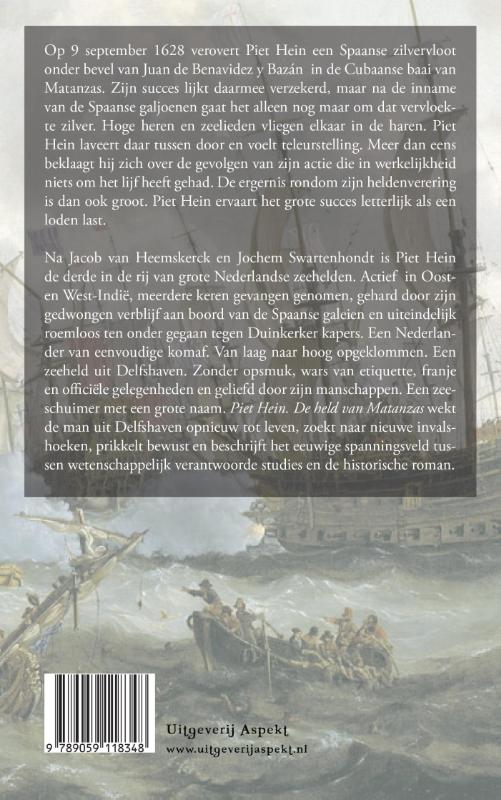 Achterkant van Piet Hein