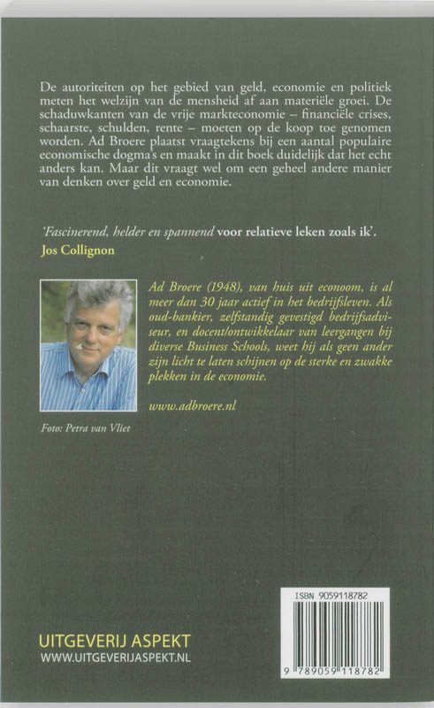 Achterkant van Een menselijke economie