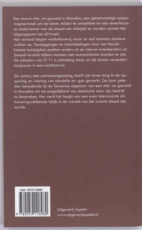 Achterkant van Het bloed der aarde