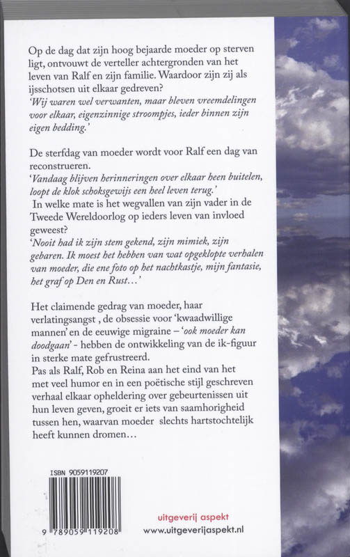 Achterkant van Eilanders