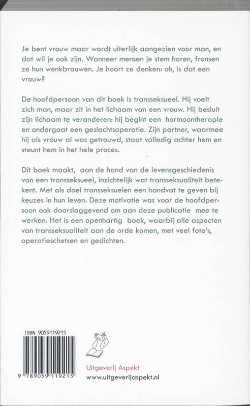 Achterkant van I am your man
