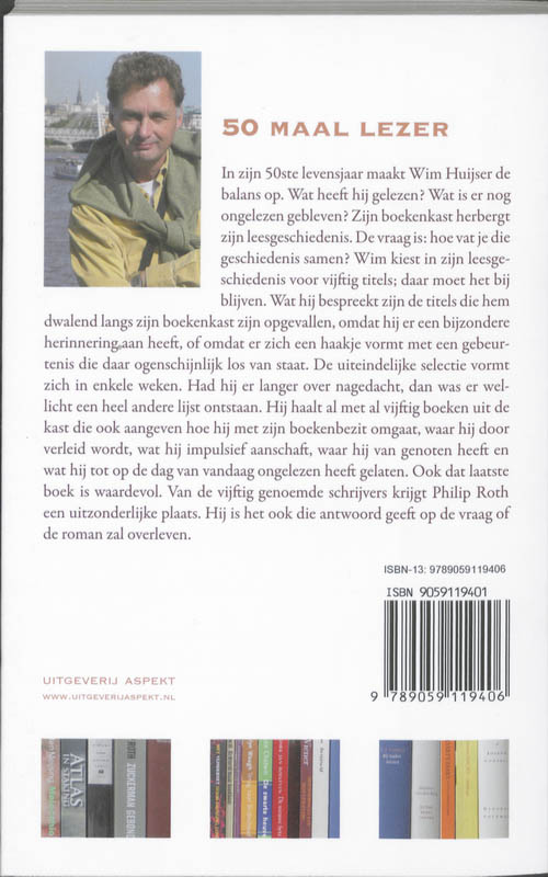 Achterkant van 50 maal lezer
