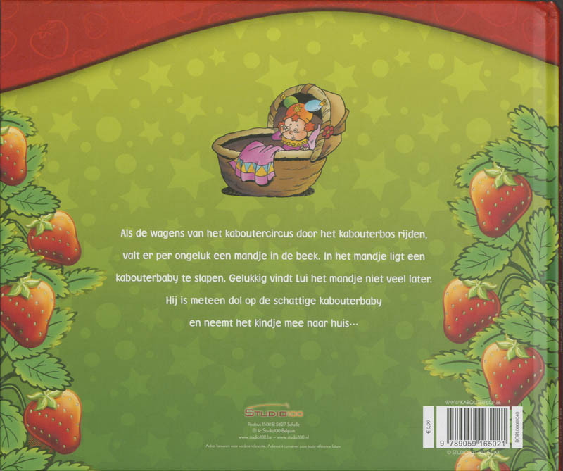 Achterkant van Plop en de kabouterbaby