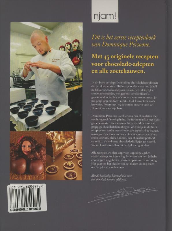 Achterkant van Shock-o-latier