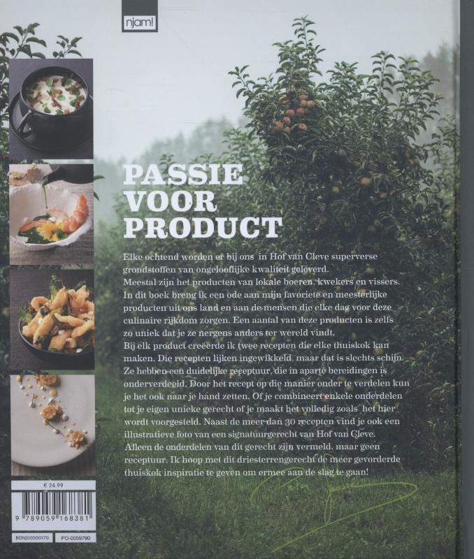 Achterkant van Passie voor Belgie product