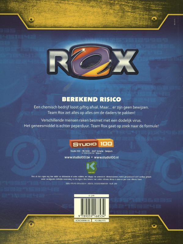 Achterkant van Berekend risico