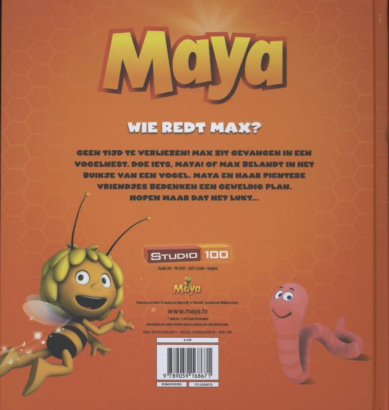 Achterkant van Wie redt Max?