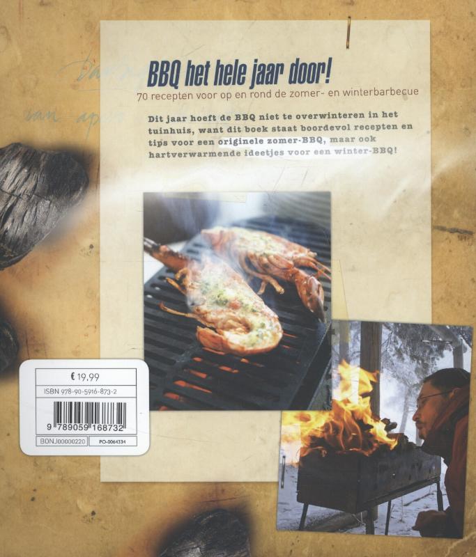 Achterkant van BBQ het hele jaar door