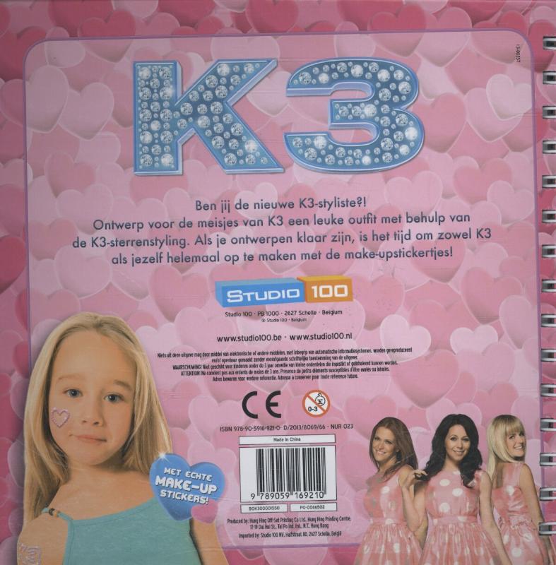 Achterkant van K3